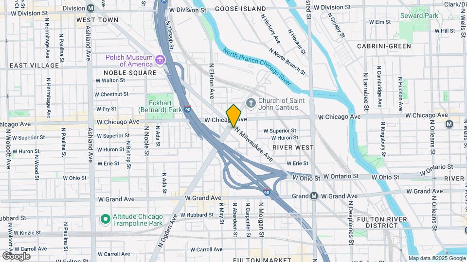 760 N Milwaukee Ave, Unit 2 Map and Location Details