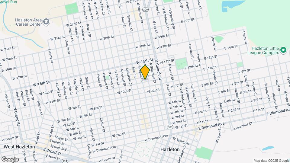 315 W 11th St, Unit 315 apartment Mapa y Detalles de la Ubicación