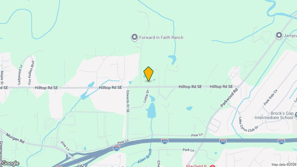 3405 Hilltop Rd SE Mapa y Detalles de la Ubicación