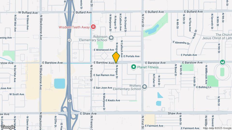 5381-5391 N Angus St Map and Location Details