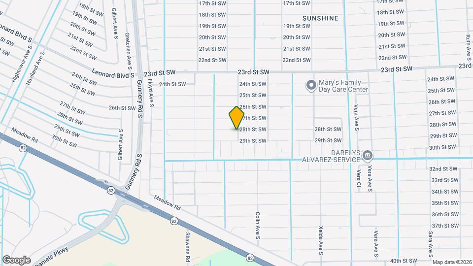 4021 28th St SW Map and Location Details