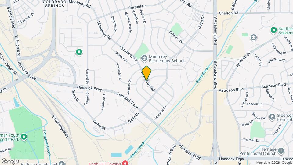 2404 Monterey Rd Map and Location Details