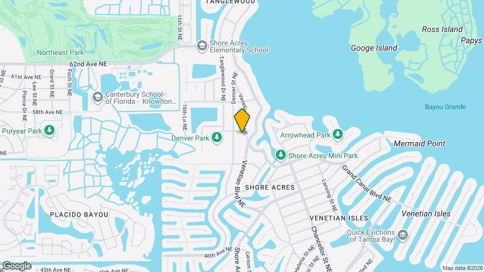 5510 Venetian Blvd NE Map and Location Details