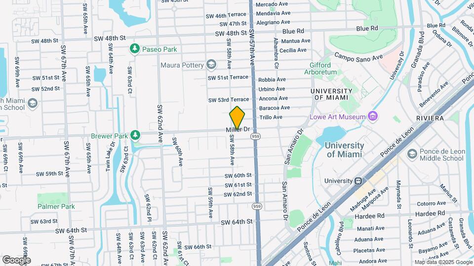 5760 SW 56th St Map and Location Details