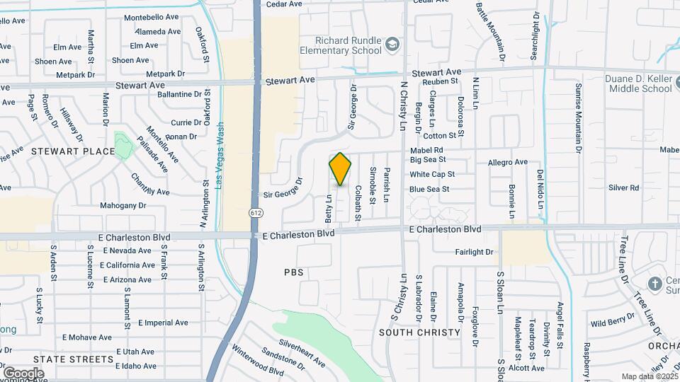 5330 E Charleston Blvd Mapa y Detalles de la Ubicación
