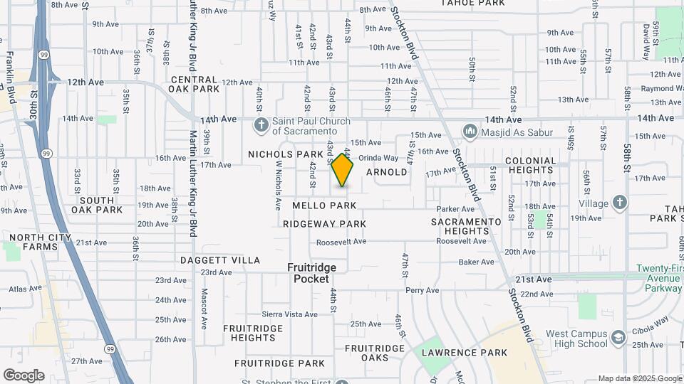 4230 44th St Map and Location Details