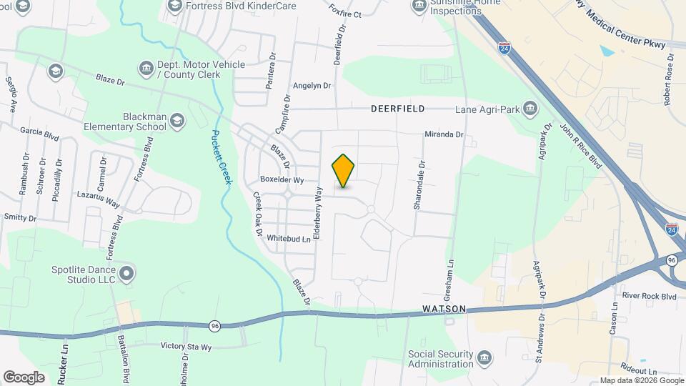 3332 Almar Knot Dr Mapa y Detalles de la Ubicación