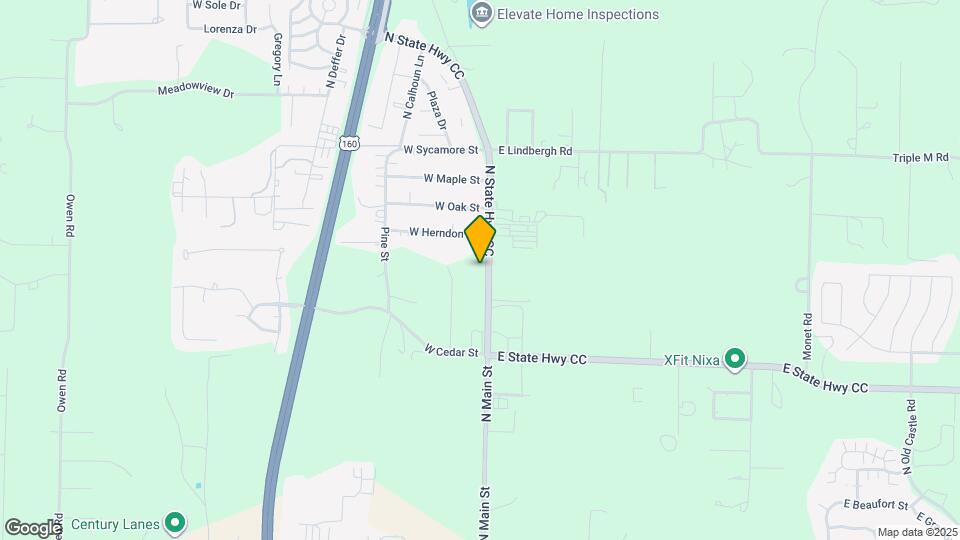 1677 N State Hwy CC Map and Location Details