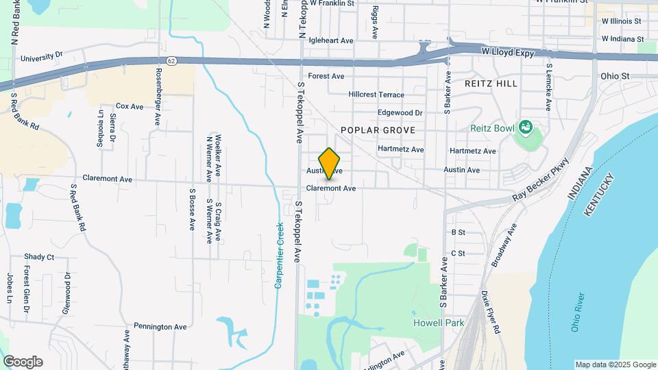 3325 Claremont Ave Map and Location Details