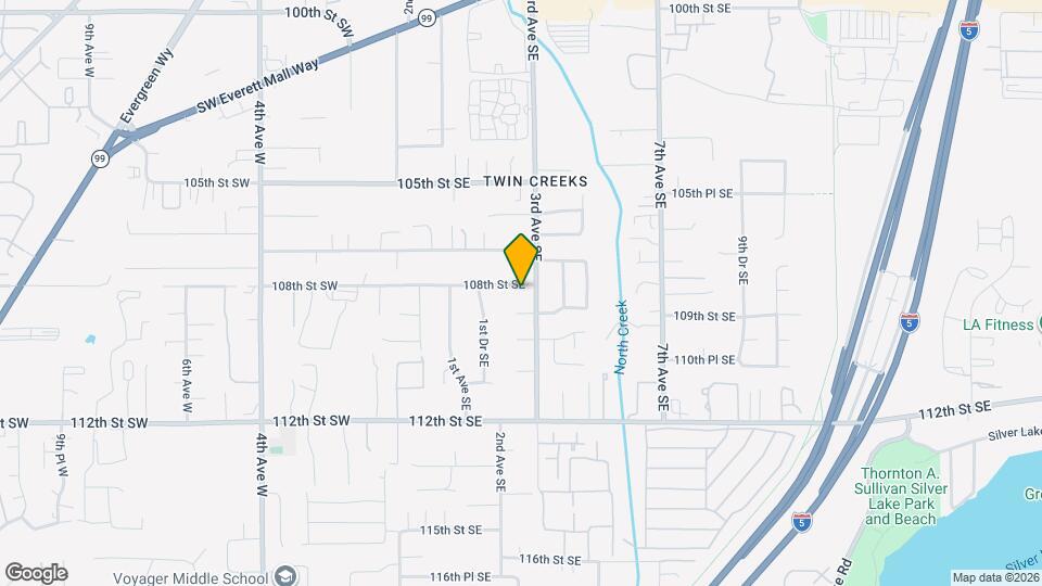 218 108th St SE Map and Location Details