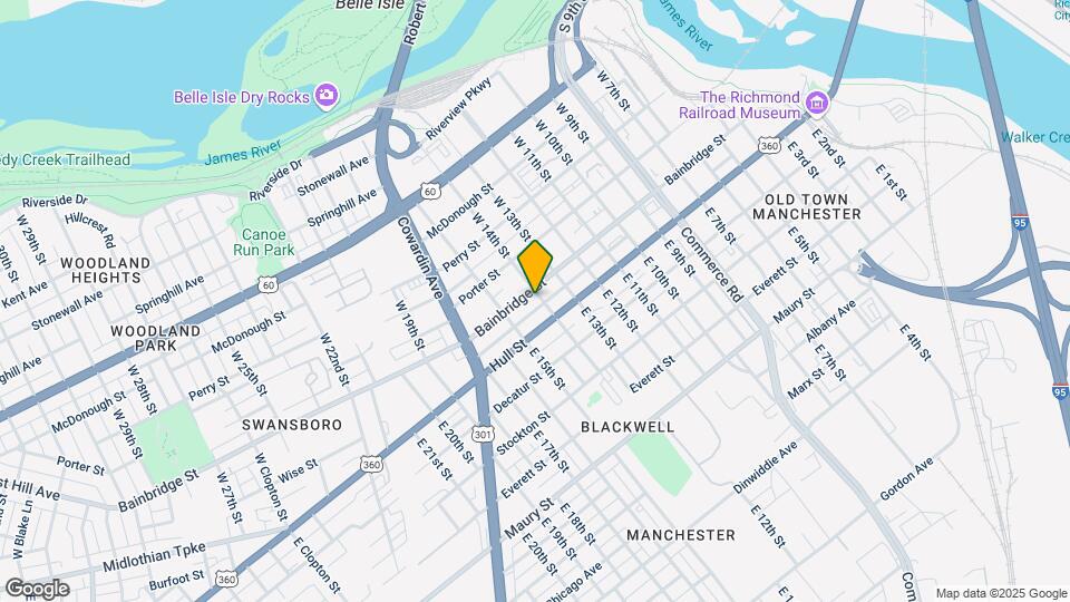 1402 Bainbridge St Mapa y Detalles de la Ubicación