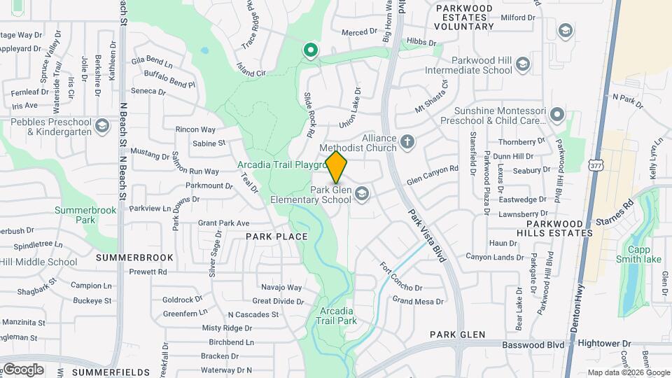 7929 Park Ridge Dr Map and Location Details