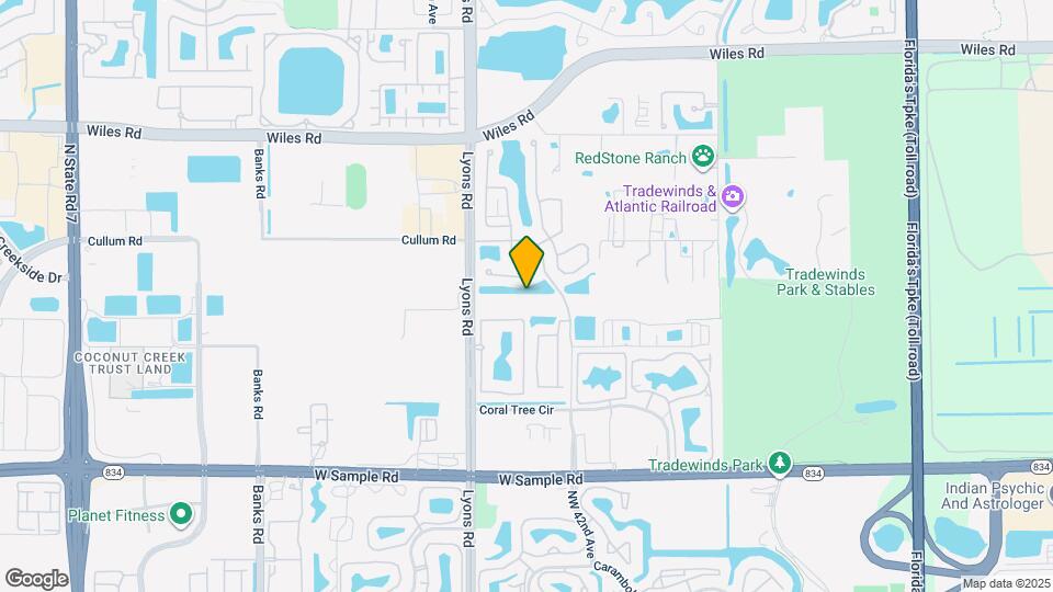 3453 Carambola Cir Map and Location Details