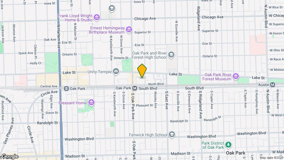 101 N Euclid Ave Map and Location Details
