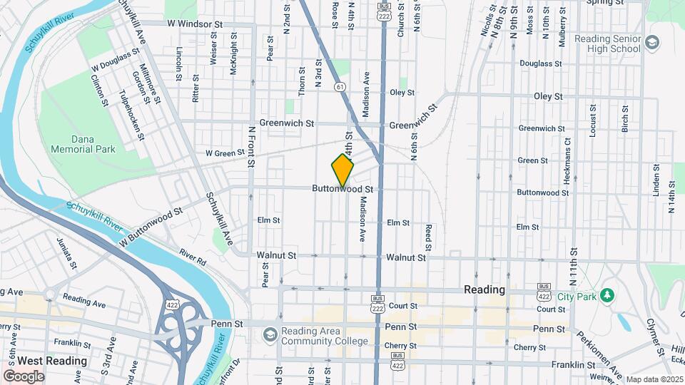 356 N 4th St Map and Location Details