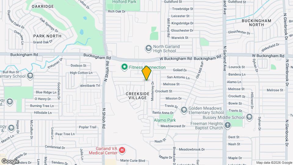 1606 Jennifer Dr Map and Location Details