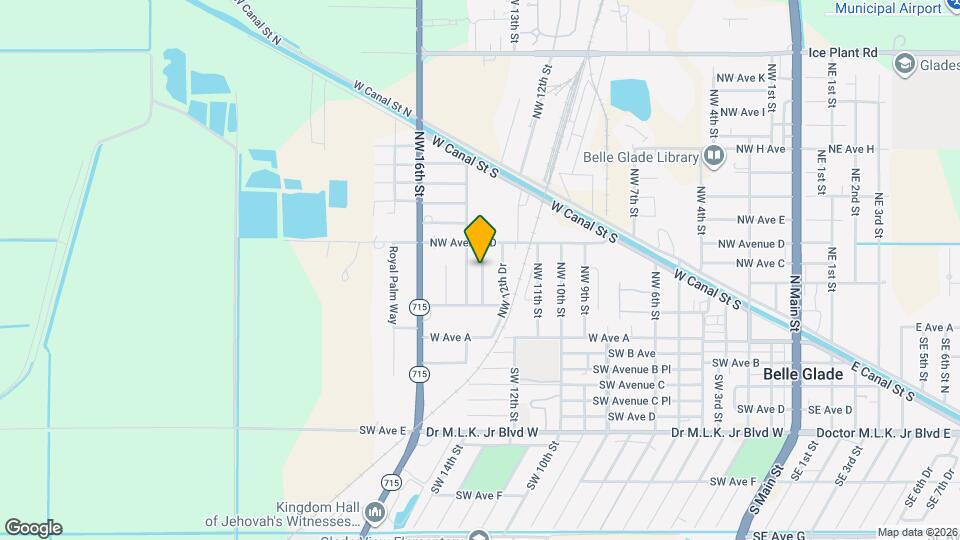320 NW 13th St, Unit 1 Map and Location Details