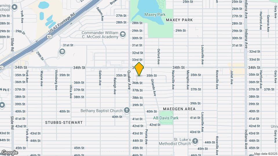 3502 Peoria Ave Map and Location Details