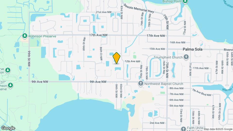 8307 12th Ave Dr NW Map and Location Details