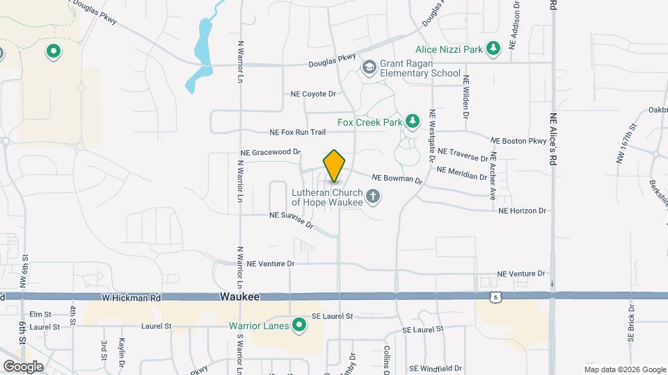 293 NE Basswood Map and Location Details