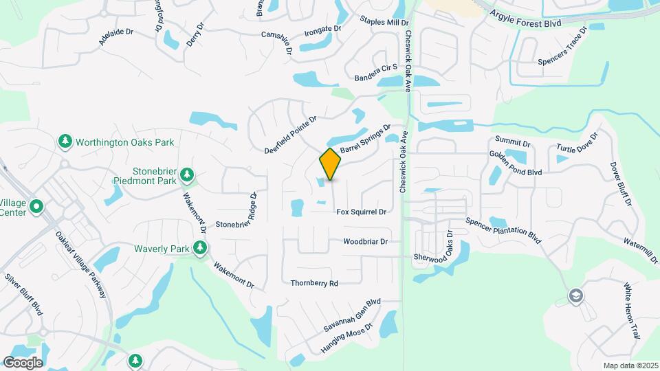 380 Willow Green Dr Mapa y Detalles de la Ubicación