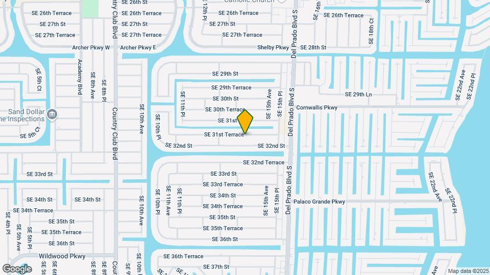 1410 SE 31st Terrace Map and Location Details