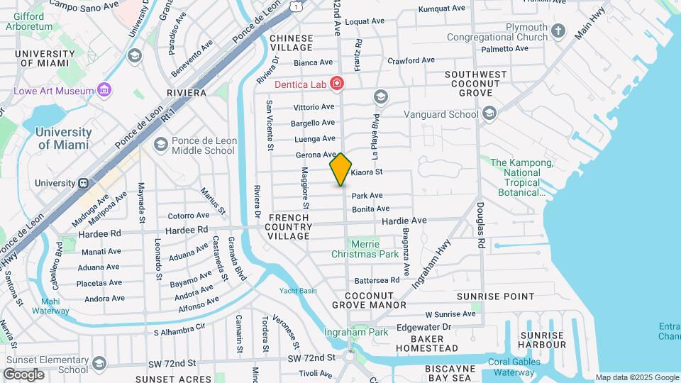 401 Savona Ave Map and Location Details