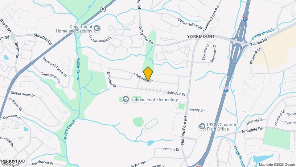 423 Edgegreen Dr Map and Location Details