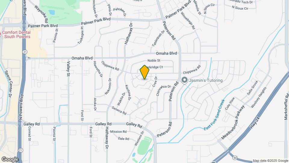 1312 Soaring Eagle Dr Map and Location Details