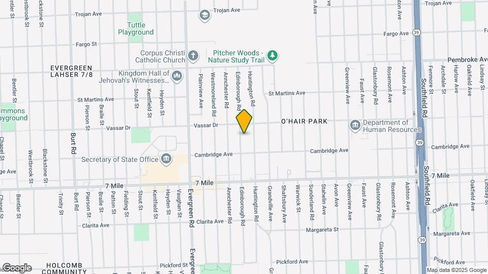 19346 Edinborough Rd Map and Location Details