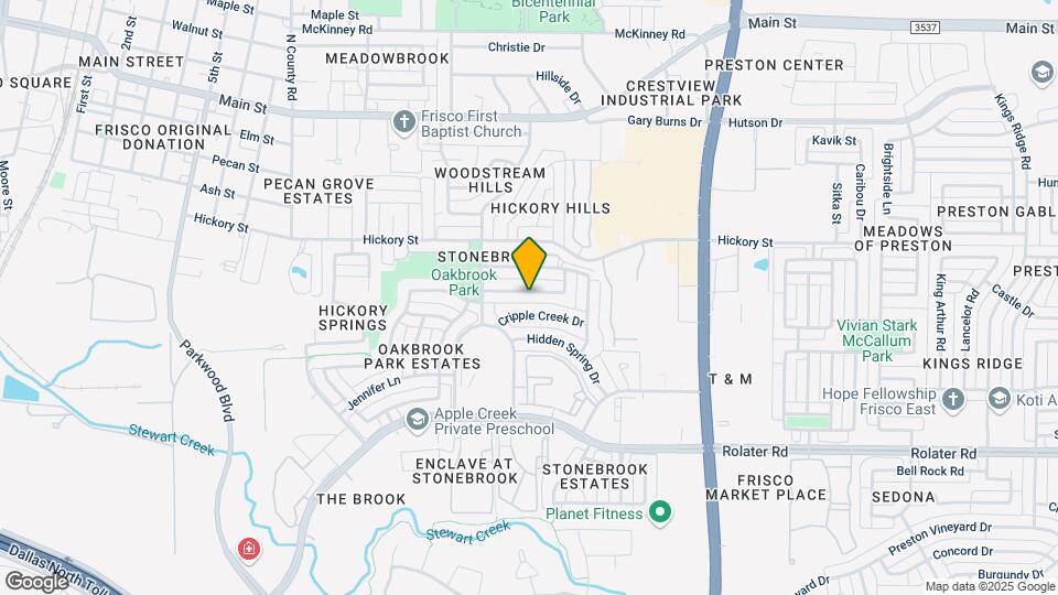 8321 Willow Creek Dr Map and Location Details