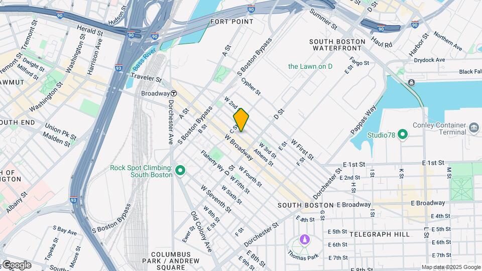 192 Athens St, Unit 1 Map and Location Details