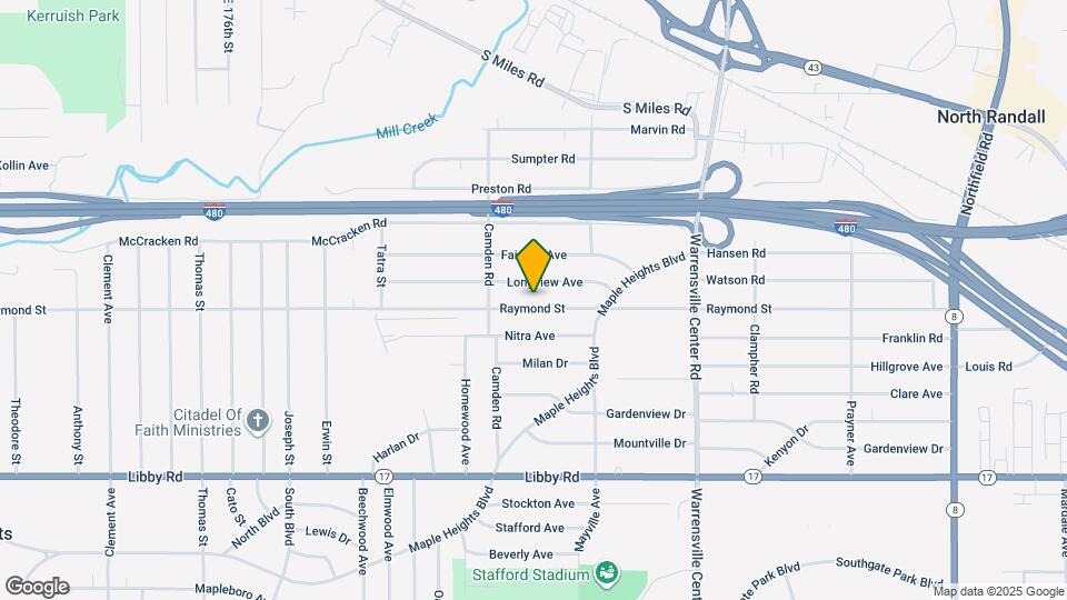 19409 Raymond St Map and Location Details