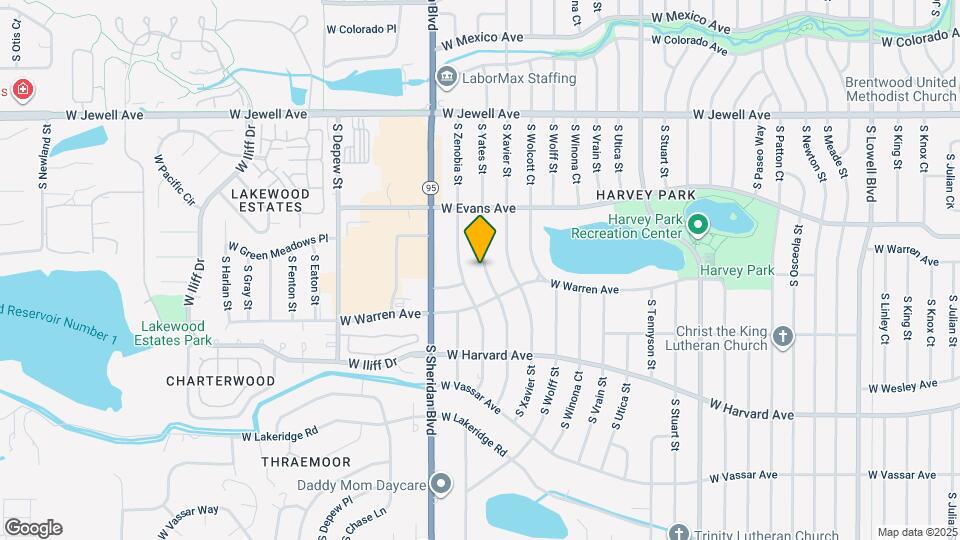 2171 S Yates St Map and Location Details