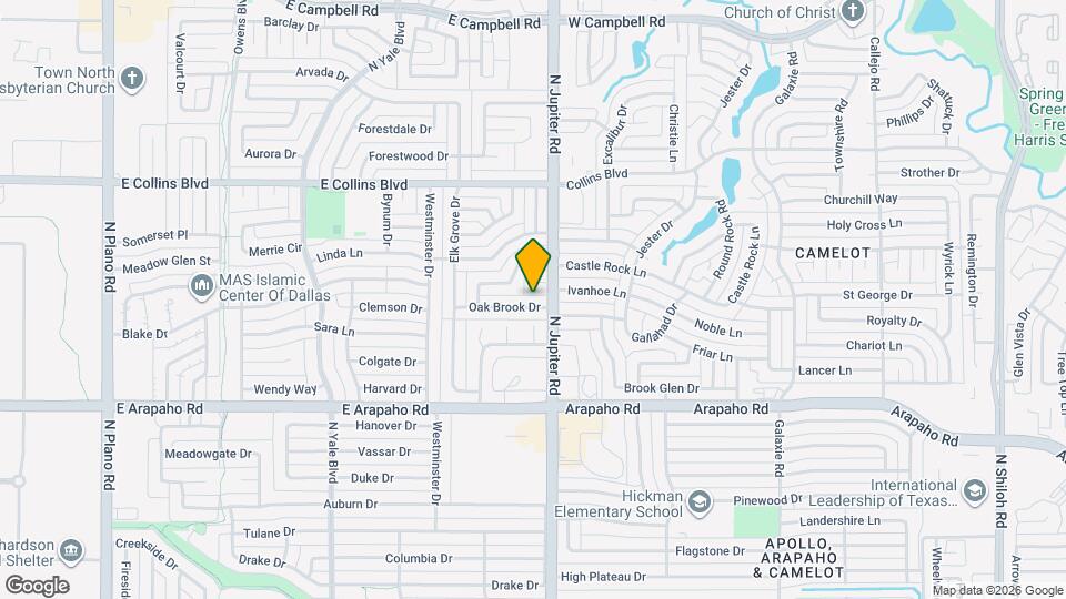 2117 Oak Brook Dr Map and Location Details