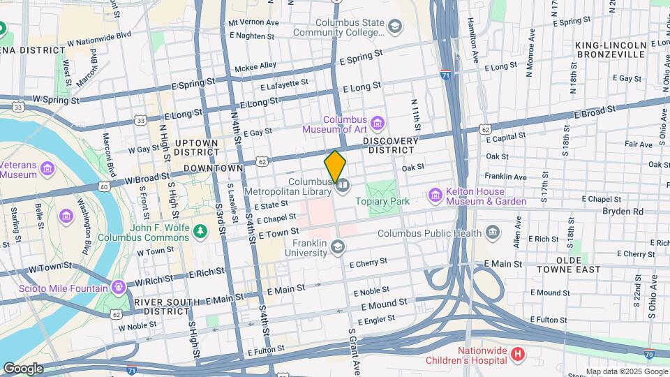 Grant-Oak Apartments Map and Location Details