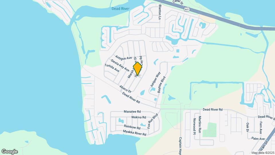 4863 Treasure Cay Rd Map and Location Details