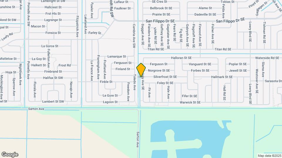 3180 Halsey Ave SE Map and Location Details