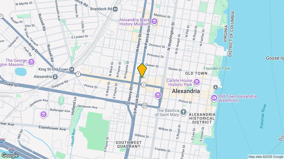 113 N Patrick St Map and Location Details