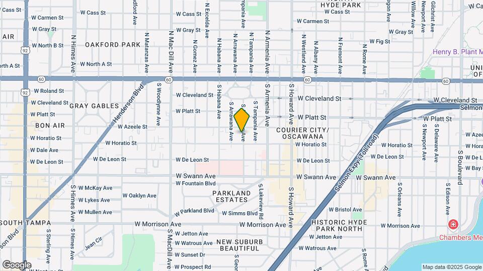 409 S Audubon Ave Map and Location Details