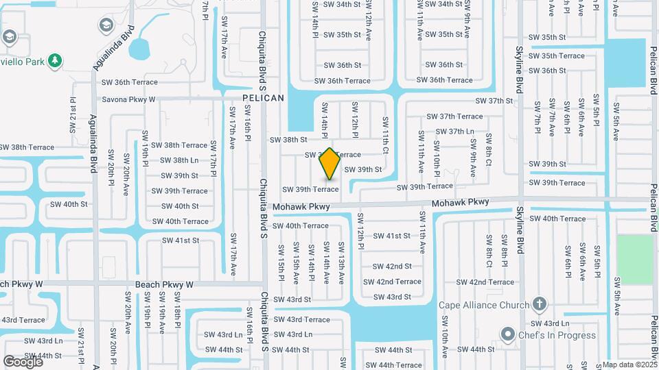 3919 SW 14th Ave Map and Location Details