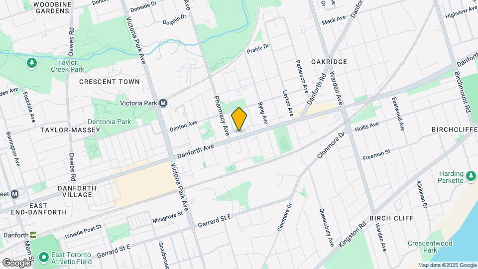 3224 Danforth Ave Map and Location Details