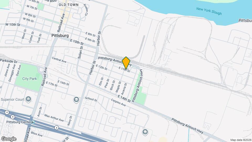 1155 Maple St Map and Location Details