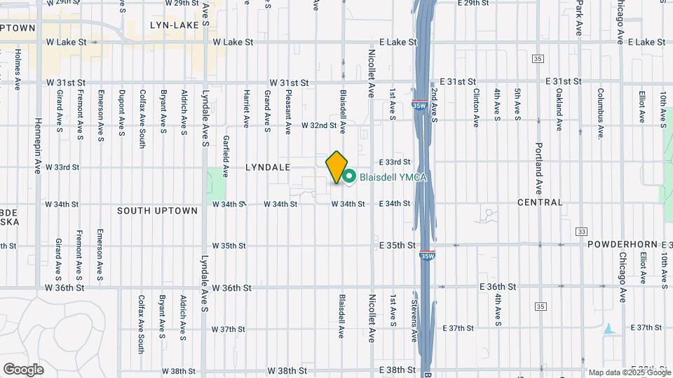 3328 Blaisdell Ave Map and Location Details