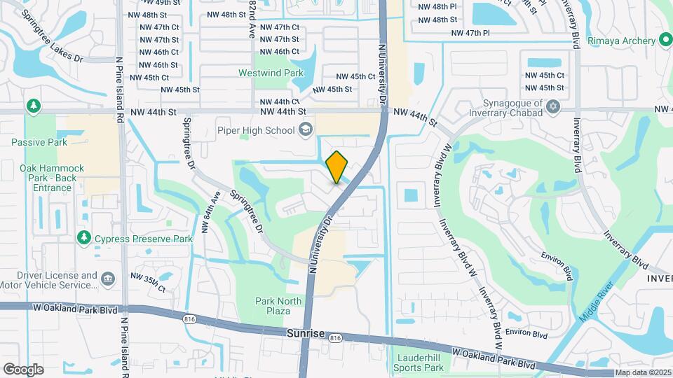 4124 NW 78th Ave Map and Location Details