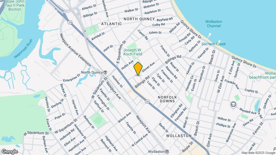 7 Felton St, Unit 2 Map and Location Details