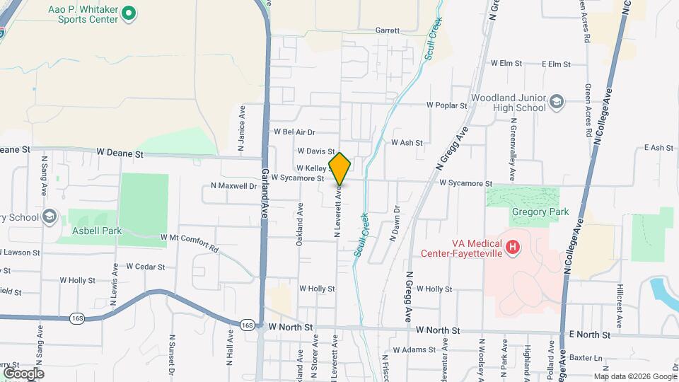 1644 N Leverett Ave Map and Location Details