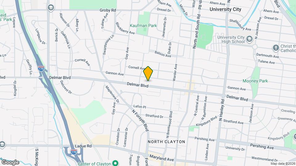 7943 Delmar Blvd Map and Location Details