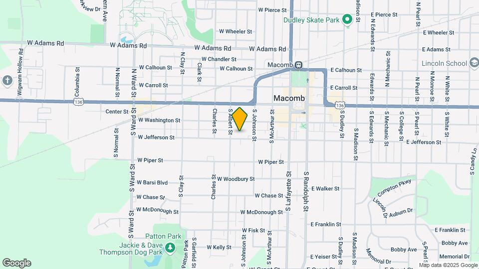326 W Jefferson St Map and Location Details