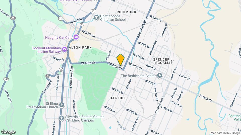 809 W 40th St Map and Location Details